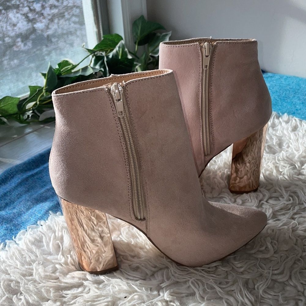 NEW Tan Booties - Picture 6 of 8